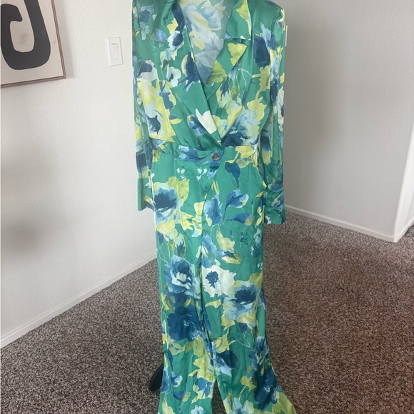 Zara Pants - Zara Multicolor Floral Jumpsuit